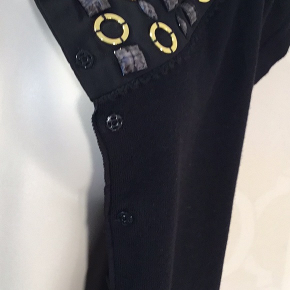 BANANA REPUBLIC EMBELLISHED SWEATER - Picture 6 of 8